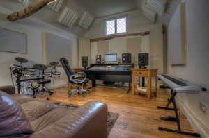 Crooks Hall Studio GIK Versifusor Bass Traps