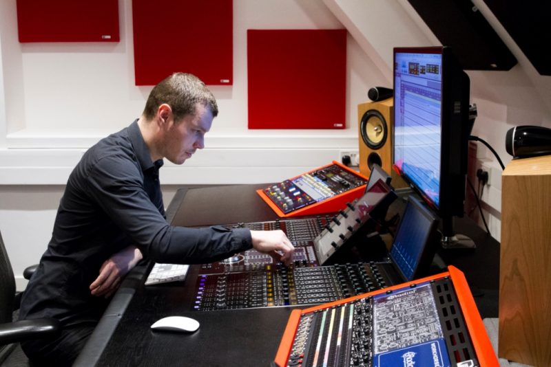 Abbey Road Ins S6 Studio GIK Acoustics Spot Panels