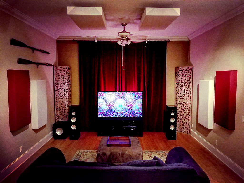 GIK Acoustics in Home Theatre room acoustics setup and design ideas